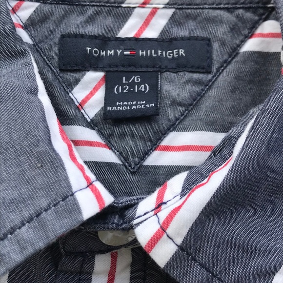 Long sleeve Tommy Hilfiger button down shirt - Picture 3 of 4